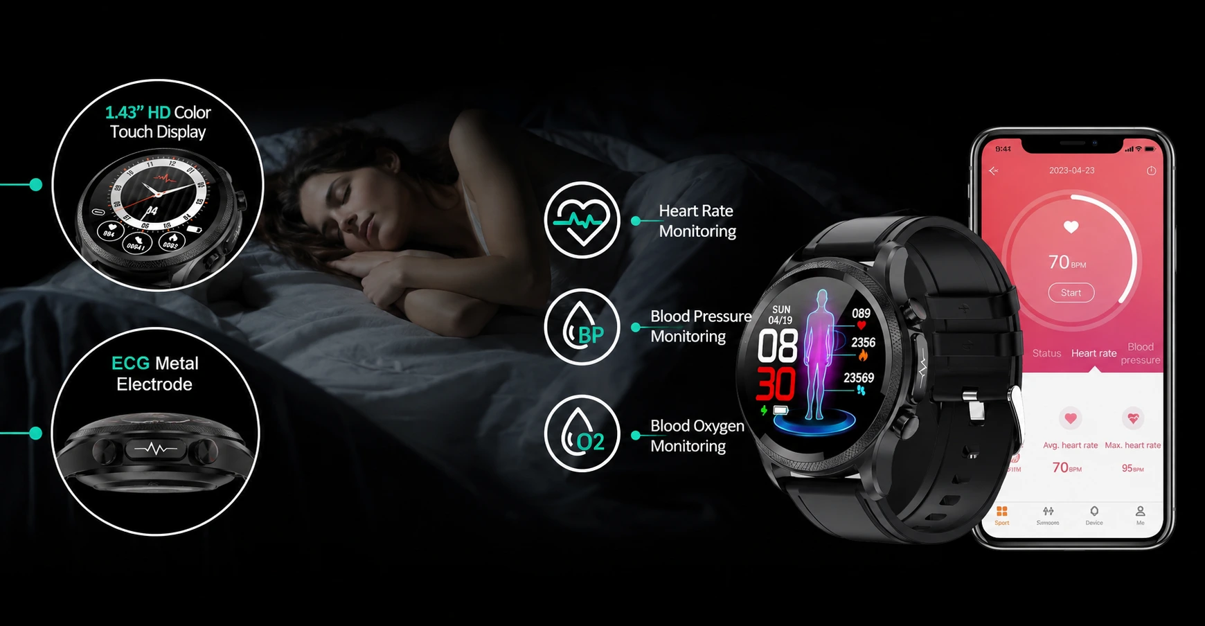 Aptofit Smartwatch Features